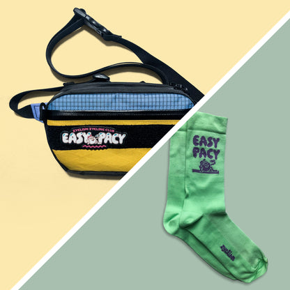 EASY PACY / HipBag No.6 & Socken hellgrün - ZYCLiSM Hamburg