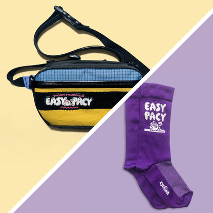 EASY PACY / HipBag No.6 & Socken lila - ZYCLiSM Hamburg