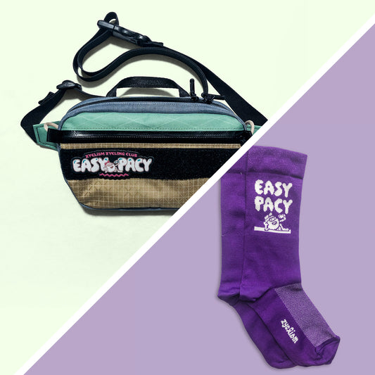 EASY PACY / HipBag No.8 & Socken lila - ZYCLiSM Hamburg