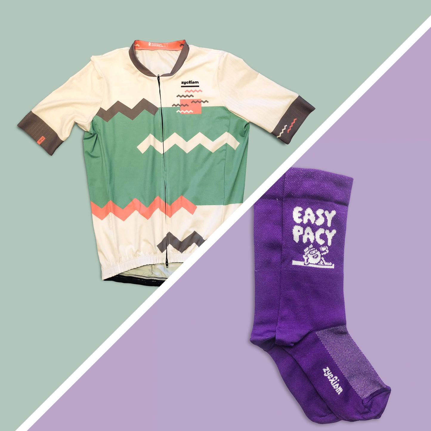 EASY PACY Trikot & Socken lila - ZYCLiSM Hamburg